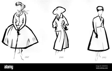 christian dior 1950s silhouettes|dior silhouette.